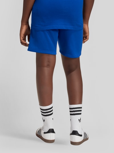 adidas Originals regular fit bermuda met logodetail Koningsblauw - 5