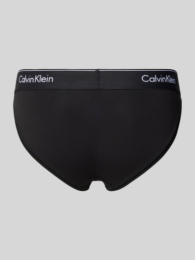 Calvin Klein Underwear Slip mit elastischem Logo-Bund Black 3