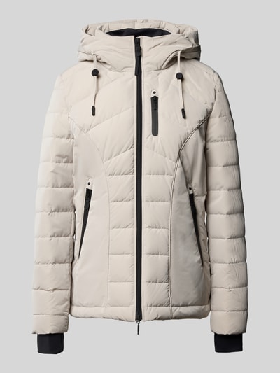 Gil Bret Gewatteerd jack met capuchon Zand - 2