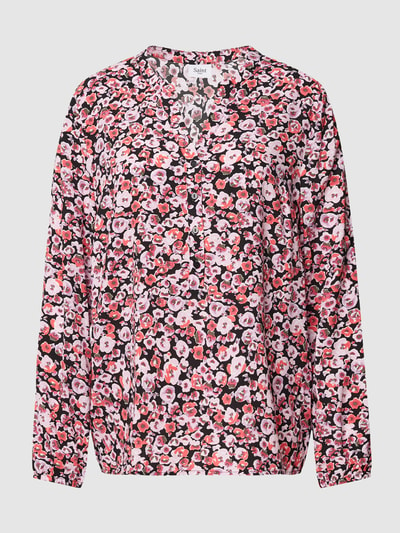 Saint Tropez Blouse met all-over motief, model 'Eda' Roze - 2