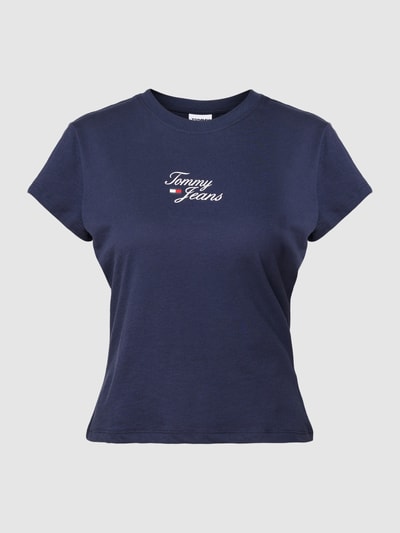 Tommy Jeans T-Shirt mit Logo-Print Marine 2