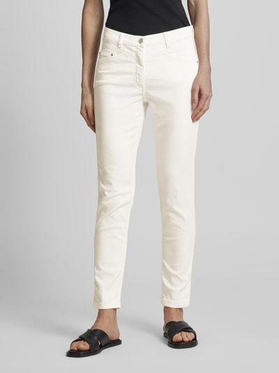 Betty Barclay Perfect slim fit jeans in 5-pocketmodel Offwhite - 4