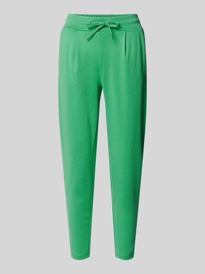 ICHI Slim Fit Stoffhose mit Viskose-Anteil Modell 'Kate' Gruen 2
