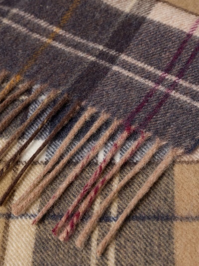 Barbour Schal aus reiner Wolle Modell 'SERENA' Dunkelblau 2