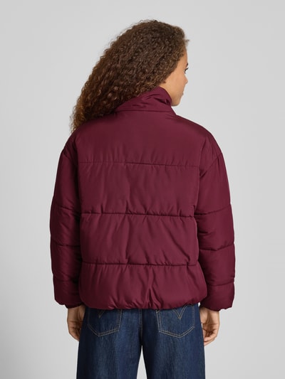 FILA Gewatteerd jack met opstaande kraag, model 'CIMONE' Donkerrood - 5