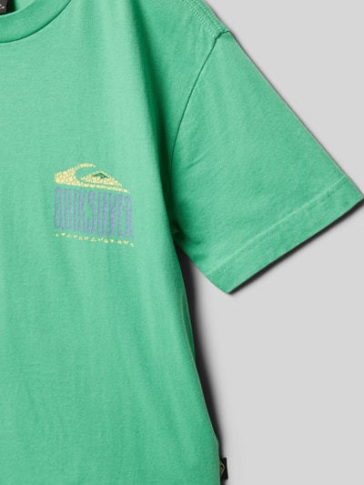 Quiksilver T-Shirt mit Label-Print Lagune 2