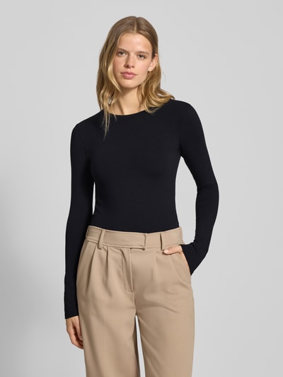 Review Longsleeve mit Rundhalsausschnitt Black 4