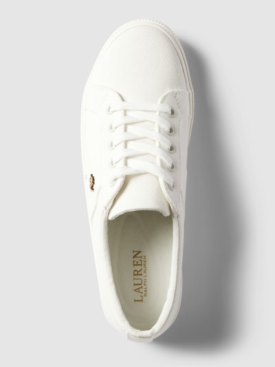 Lauren Ralph Lauren Sneakers met labelapplicatie, model 'JANSON' Wit - 3