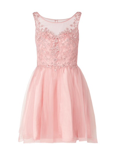 Laona Cocktailkleid mit floralen Stickereien  Pink 2