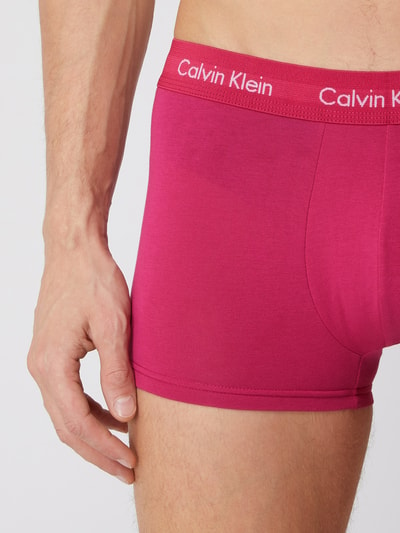 Calvin Klein Underwear Obcisłe bokserki o kroju Classic Fit w zestawie 3 szt. Granatowy 4