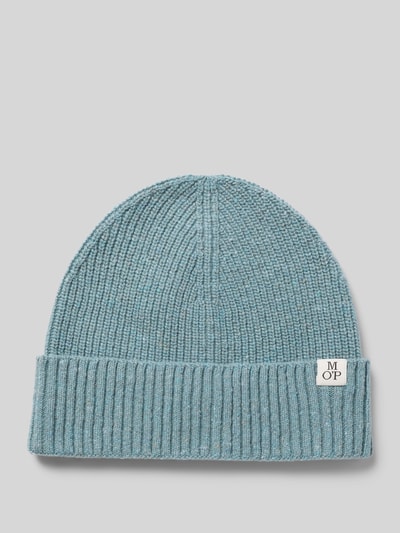 Marc O'Polo Mütze aus Woll-Mix Bleu 1