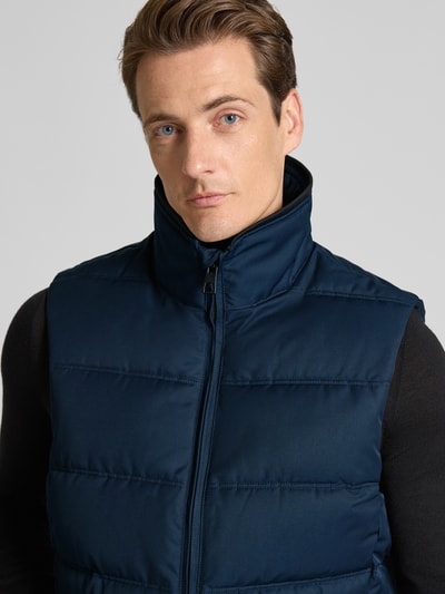 NAUTGÅRD Bodywarmer met Sorona® Aura-vulling Marineblauw - 3