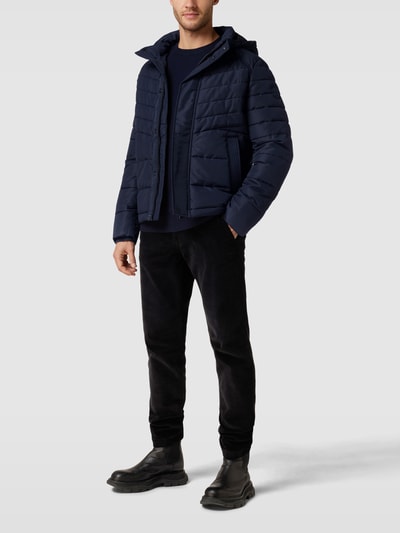 s.Oliver RED LABEL Steppjacke mit Kapuze Marine 1