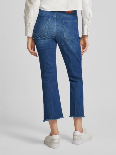 Raffaello Rossi Jeans met verkorte pasvorm Donkerblauw - 5