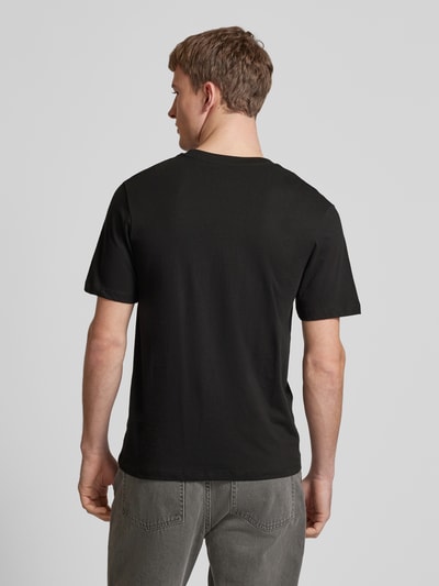 Jack & Jones T-Shirt mit Label-Print Modell 'BOSTON' Black 5