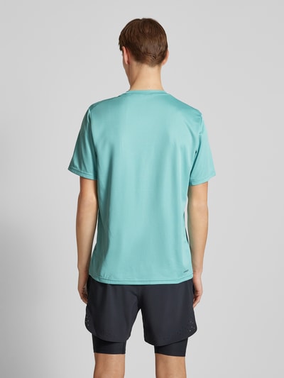 Adidas Training T-Shirt mit Logo-Detail Aqua 5