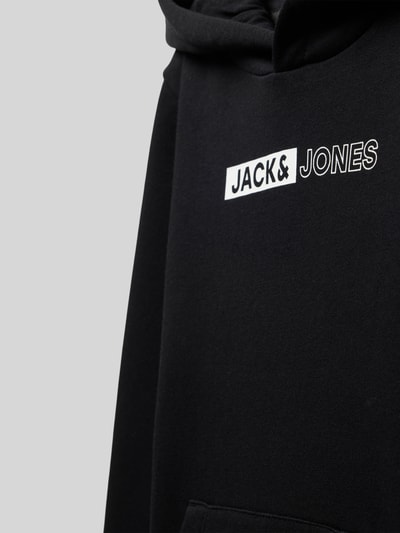 Jack & Jones Hoodie met capuchon, model 'PLAYER' Zwart - 2