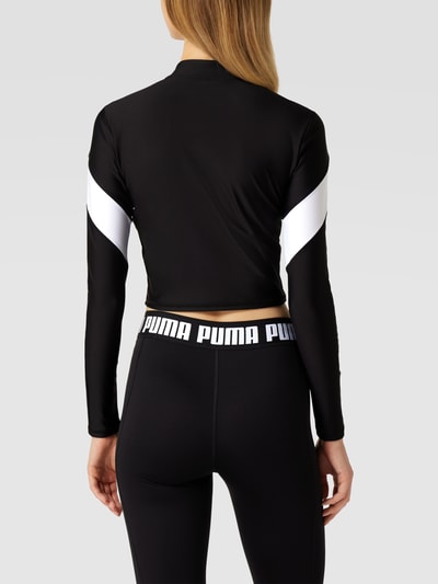 PUMA PERFORMANCE Cropped Longsleeve mit Label-Details Modell 'Eversculpt' Black 5