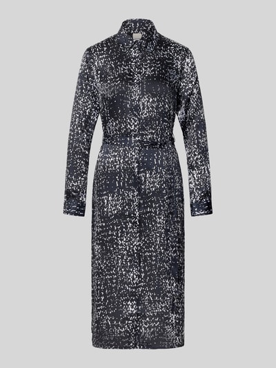 Calvin Klein Womenswear Sukienka koszulowa z wiązanym paskiem Granatowy 2