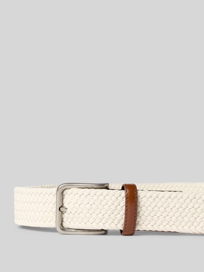 Lloyd Men's Belts Riem in gevlochten look met doornsluiting Zand - 2