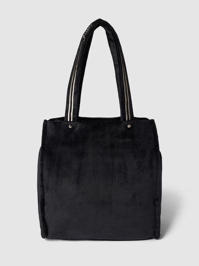 Juicy Couture Shopper mit Label-Stitching Modell 'IRIS' Black 5