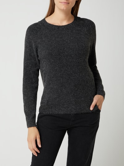 Vero Moda Pullover mit Stretch-Anteil Modell 'Doffy' Black 4