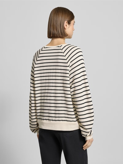 PIECES Oversized Sweatshirt aus Baumwoll-Mix Modell 'GRETA' Black 5