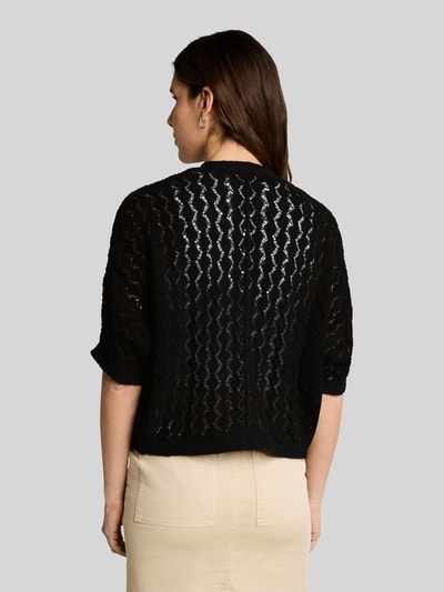Tom Tailor Oversized Bolero aus Baumwoll-Mix Black 5