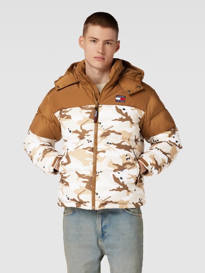 Tommy Jeans Steppjacke in Two-Tone-Machart Modell 'ALASKA' Beige 4