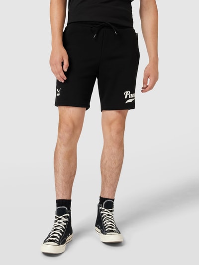 PUMA PERFORMANCE Sweatshorts mit Label-Print Black 4