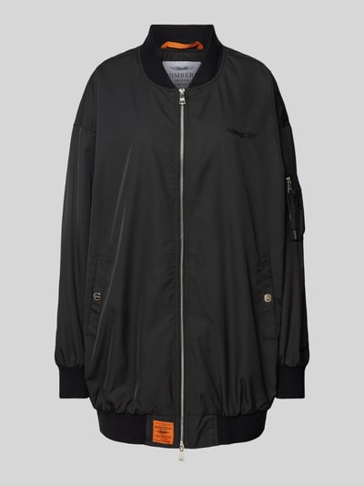 Original Bombers Bomberjack met labelstitching Zwart - 2