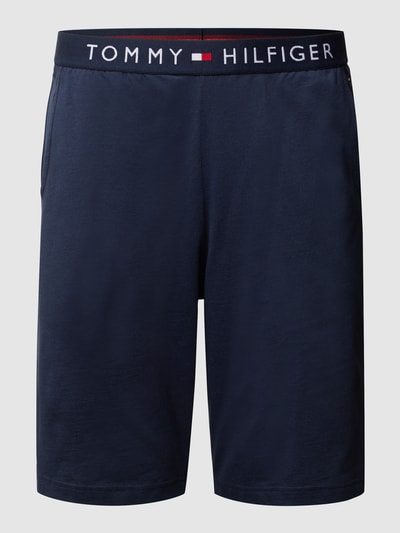 Tommy Hilfiger Sweatshorts aus Baumwolle Dunkelblau 2