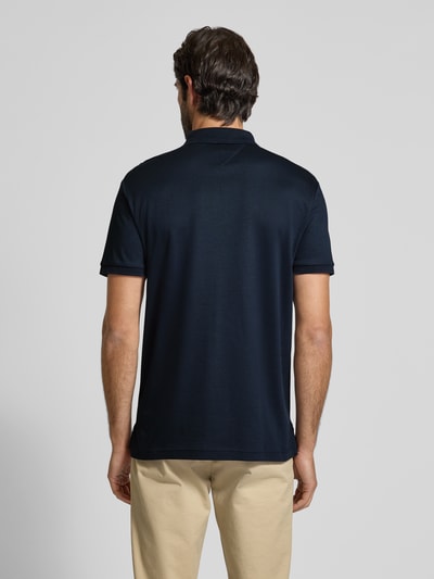 Tommy Hilfiger Regular Fit Poloshirt aus reiner Baumwolle Dunkelblau 5
