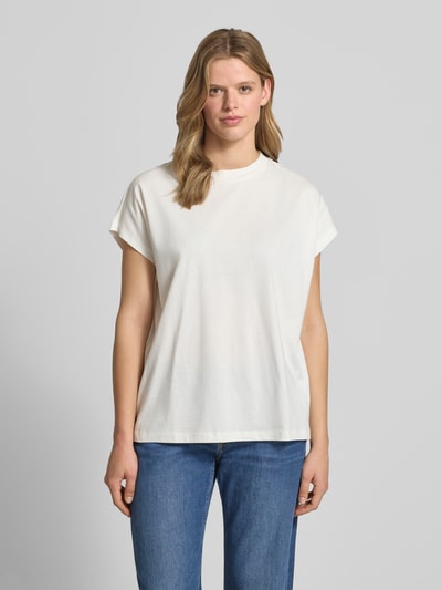 Marc O'Polo DENIM Oversize T-Shirt aus reiner Baumwolle Offwhite 4