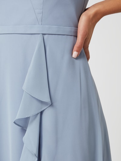 Luxuar Abendkleid aus Chiffon  Bleu 3