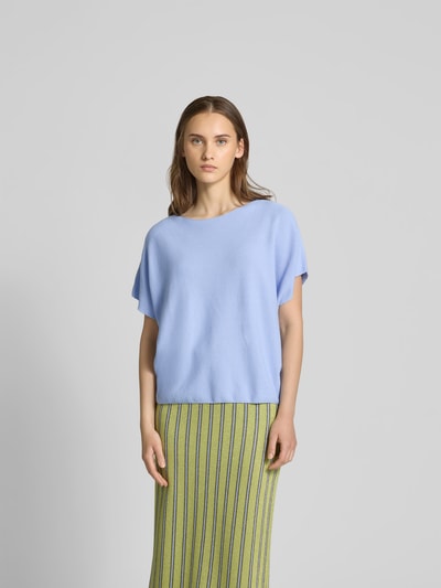 Juvia Sweatshirt mit Rundhalsausschnitt Blau 4