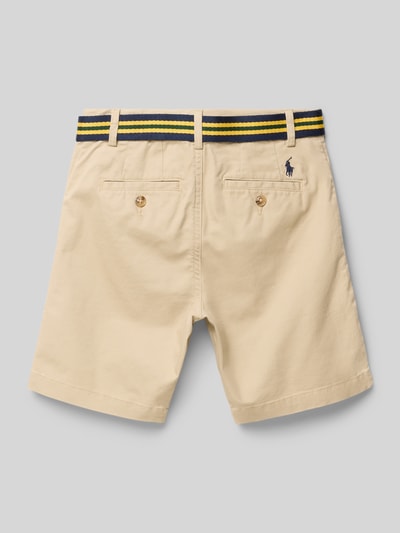 Polo Ralph Lauren Teens Regular fit bermuda’s van katoenmix Model 'BEDFORD' Camel - 3