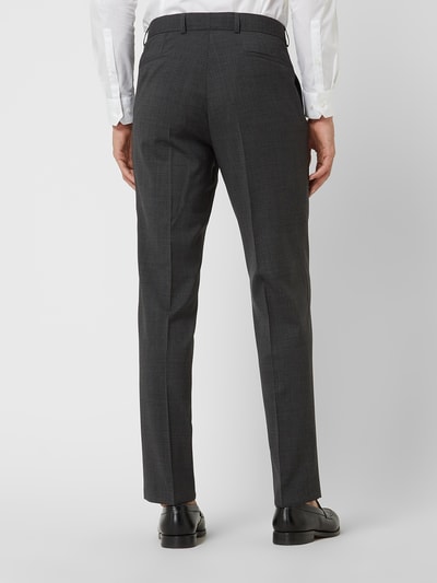 Carl Gross Pantalon van scheerwol, model 'Sven' Antraciet - 5