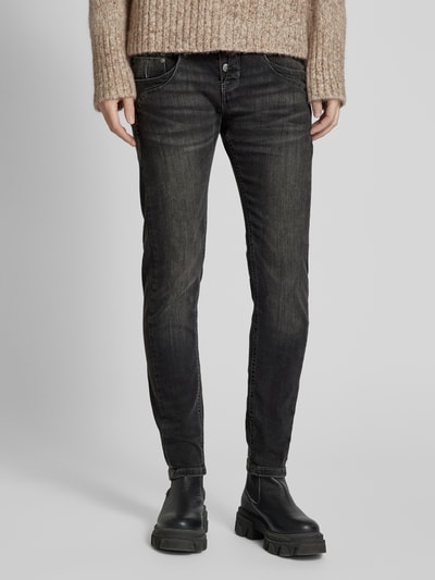 Gang Slim Fit Jeans im 5-Pocket-Design Modell 'MARGE' Dunkelgrau 4