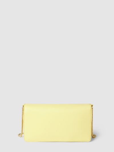 Tommy Hilfiger Clutch mit Label-Applikation Hellgelb 5