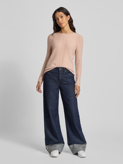 Christian Berg Woman Kasjmier pullover van kasjmiermix Lichtroze - 1