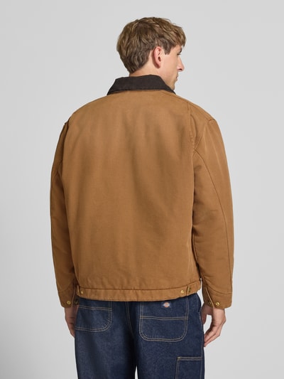 Carhartt Work In Progress Blouson mit Brusttasche Modell 'DETROIT' Mittelbraun 2