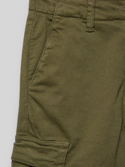 Name It Regular Fit Cargohose mit Label-Detail Modell 'RYAN' Oliv 2