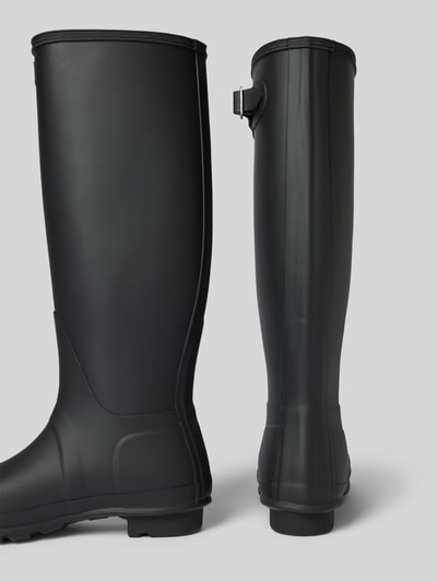 Hunter Gummistiefel mit Label-Detail Black 2
