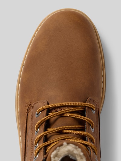 Tom Tailor Buty z wodoodpornego materiału model ‘NAIKA’ Ciemnobrązowy 3