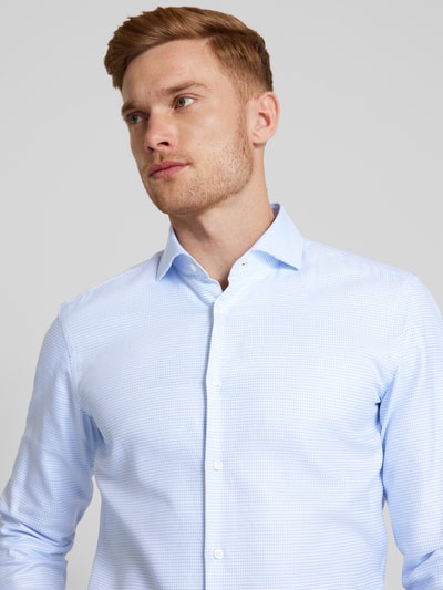 BOSS Slim Fit Business-Hemd mit extra langem Arm Modell 'Hant' Bleu 3