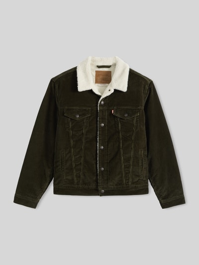 Levi's® Regular Fit Jeansjacke aus Baumwoll-Mix Black 2