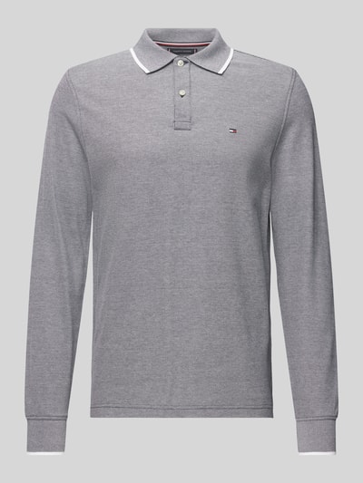 Tommy Hilfiger Koszulka polo z wyhaftowanym logo Granatowy 2