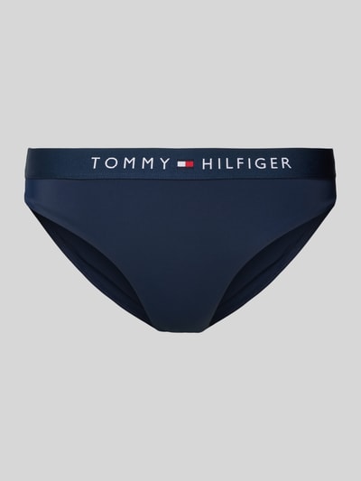 TOMMY HILFIGER Bikinibroekje met elastische band met label Marineblauw - 1