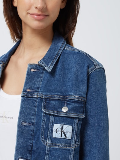 Calvin Klein Jeans Jeansjacke mit Stretch-Anteil Jeansblau 3